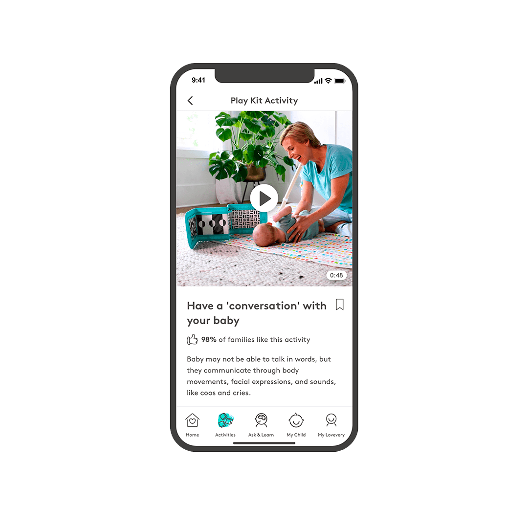 The Looker Play Kit Lovevery App