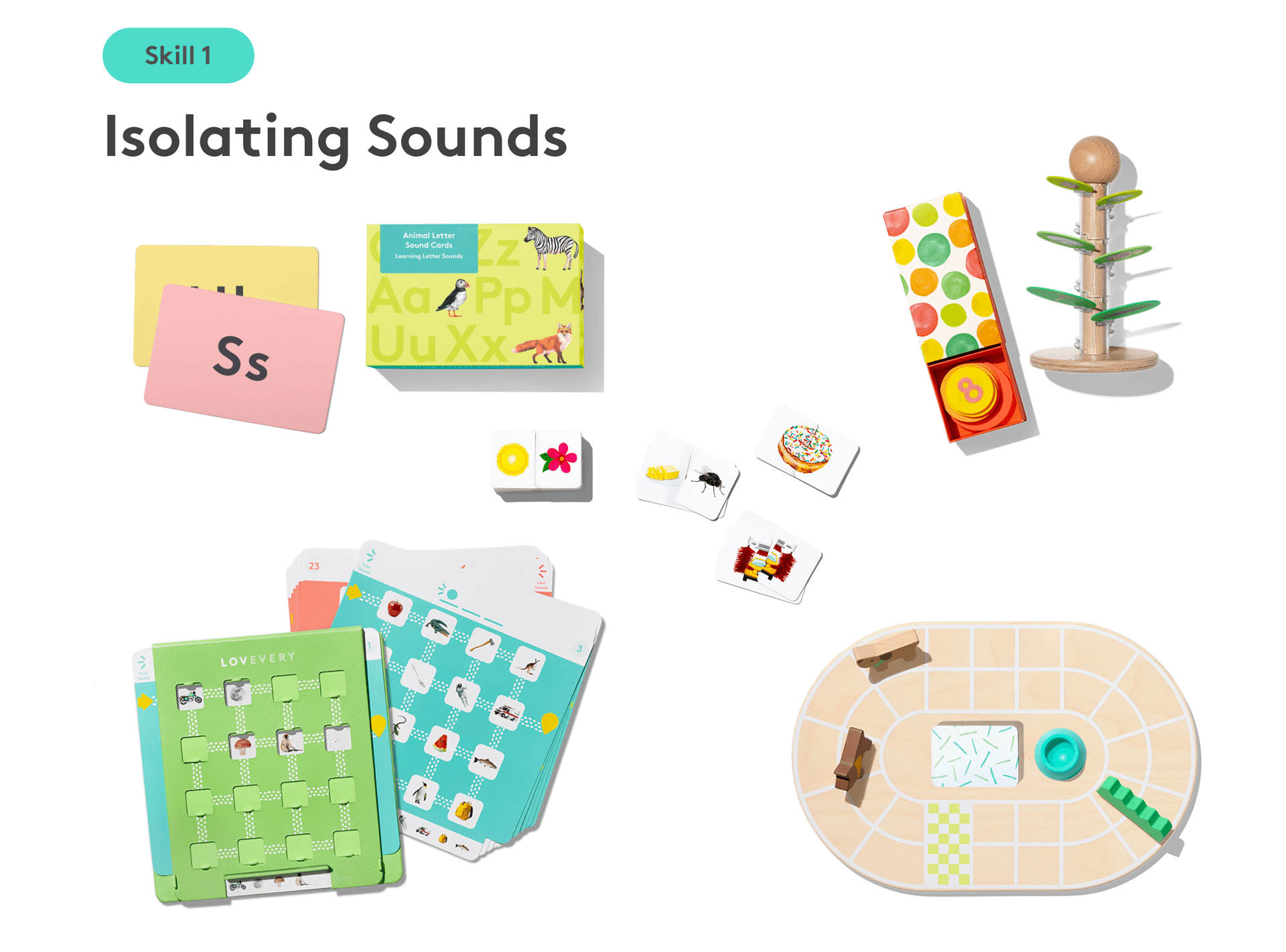 Lovevery Reading Skill Set: Isolating Sounds