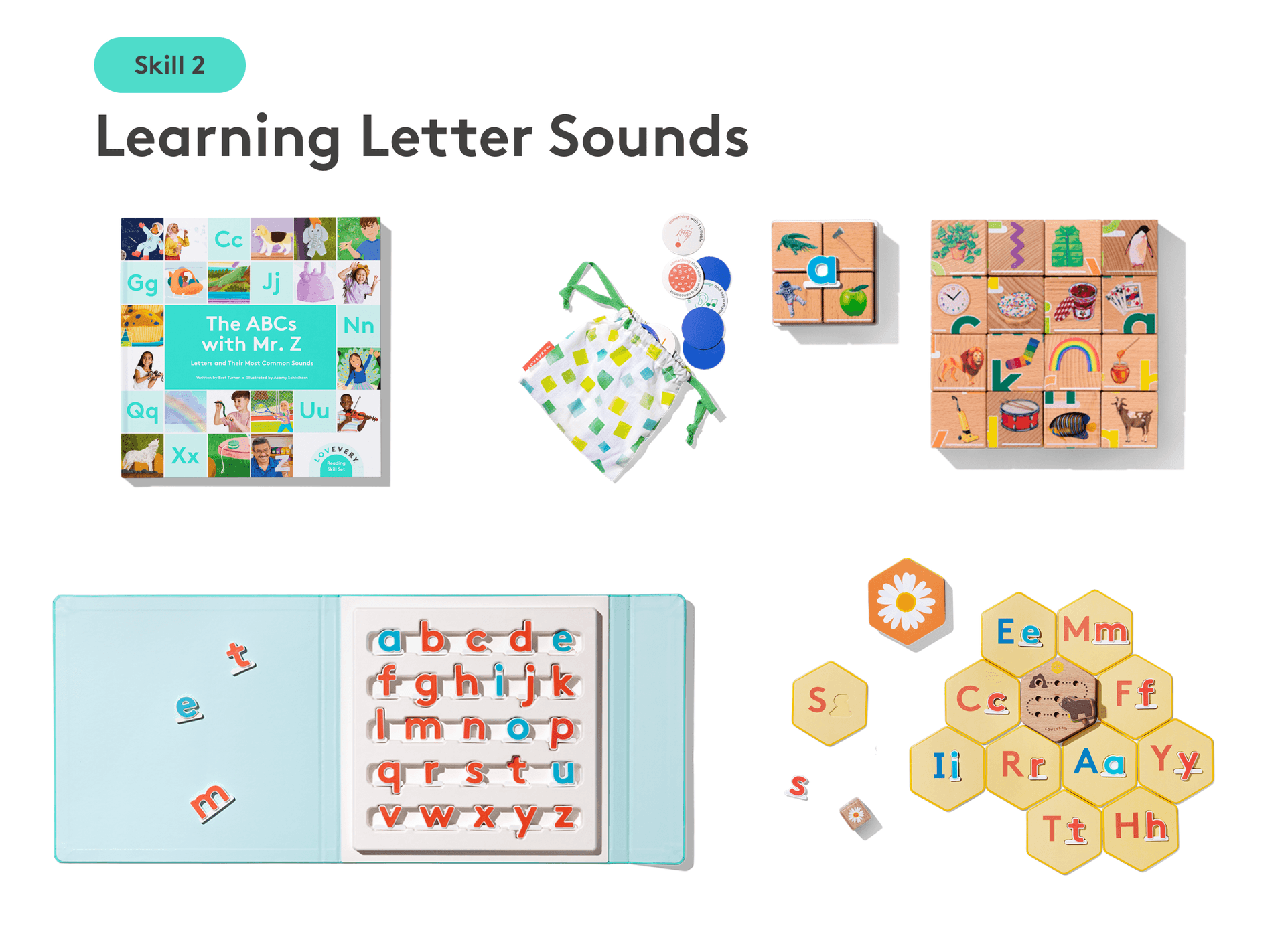 Lovevery Reading Skill Set: Learning Letter Sounds
